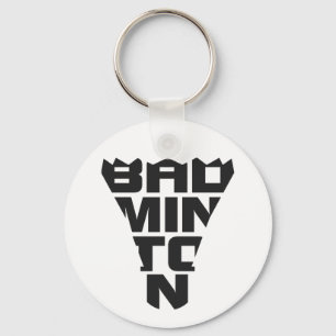 Porte-clés Porte - clé de badminton