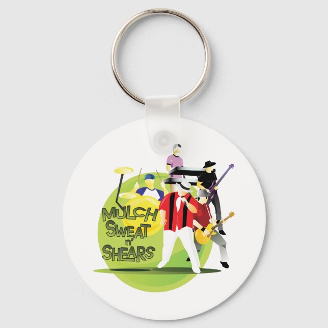 Porte-clés Porte - clé de bande - Personnaliser (Recto)