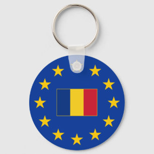 Porte-clés Porte - clé de base de l'Union européenne Rouman
