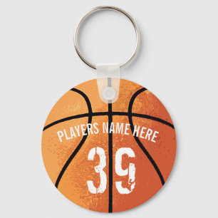 Porte-clés Porte - clé de basket-ball (personnalisable)