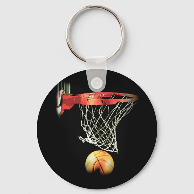 Porte-clés Porte - clé de basketball (Recto)