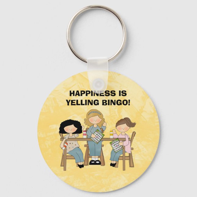 Porte-clés Porte - clé de Bingo hurler (Recto)