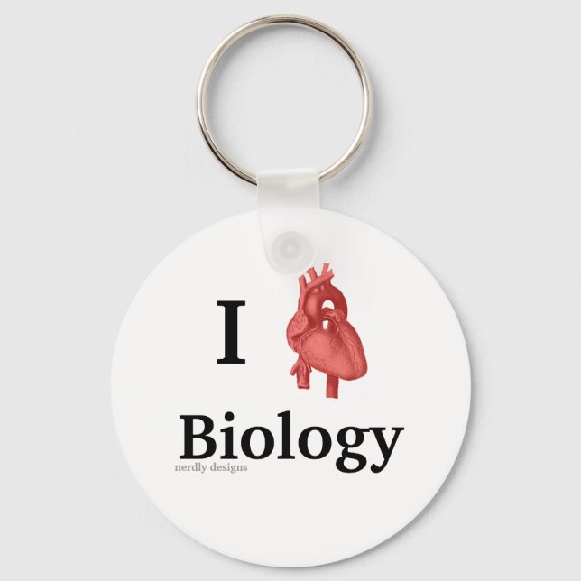 Porte-clés porte - clé de biologie cardiaque (Recto)