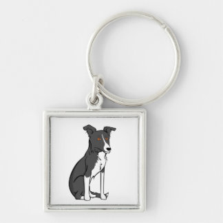 Porte-clés Porte - clé de border collie