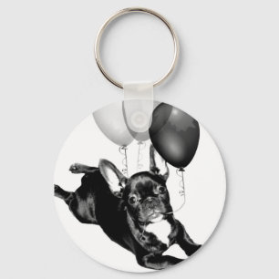 Porte-clés Porte - clé de bouledogue français d'anniversair