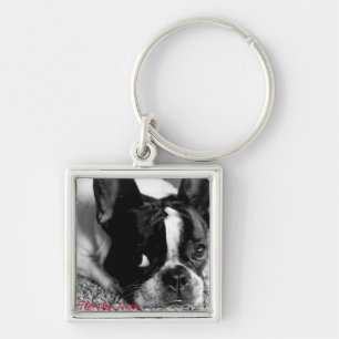 Porte-clés Porte - clé de bouton de bouledogue français