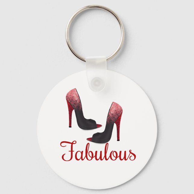 Porte-clés Porte - clé de boutons fabuleux (Recto)