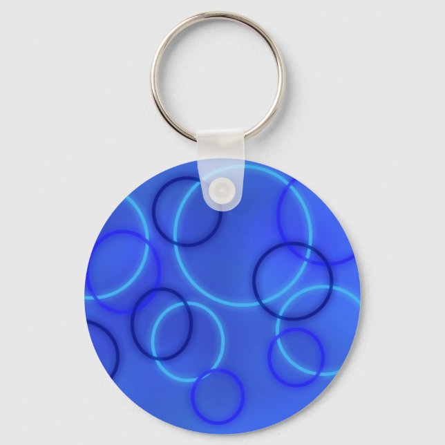 Porte-clés Porte - clé de bulle Neon Blu (Recto)