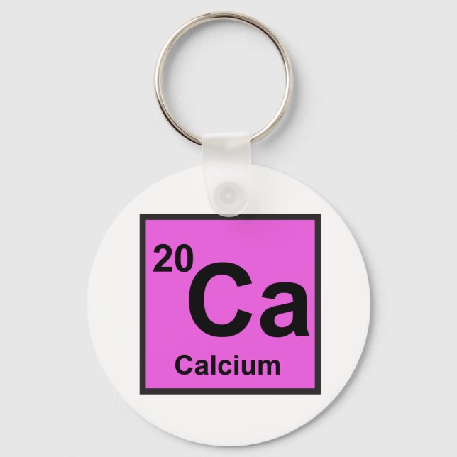 Porte-clés Porte - clé de calcium (Recto)
