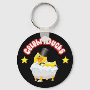 Porte-clés Porte - clé de canard en caoutchouc CelebriDucks