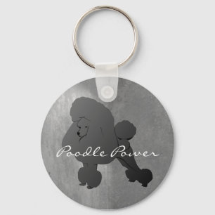 Porte-clés Porte - clé de caniche noir