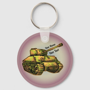 Porte-clés Porte - clé de chars militaires