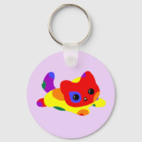 PORTE - CLÉ de chats LGBT+ Pride