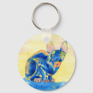 Porte-clés Porte - clé de chats Sphynx