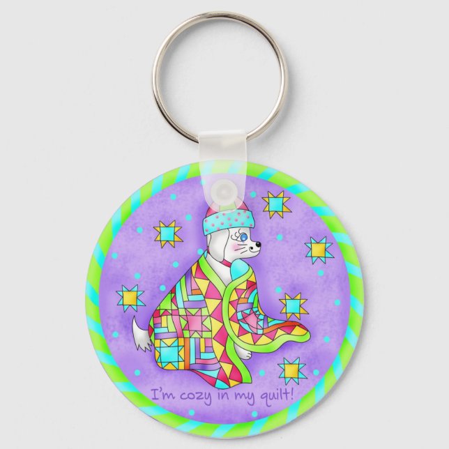 Porte-clés Porte - clé de chien de garde (Recto)