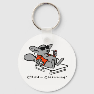 Porte-clés porte - clé de chinchillin