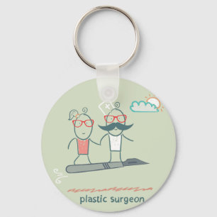 Porte-clés Porte - clé de chirurgien plasticien