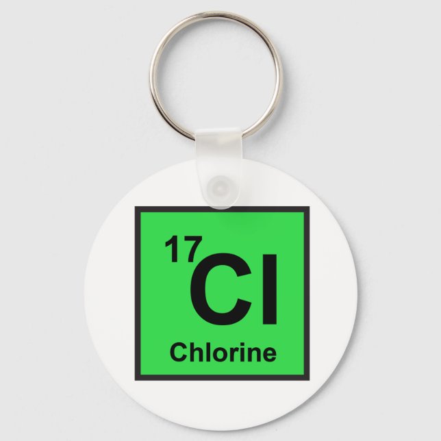 Porte-clés Porte - clé de chlore (Recto)