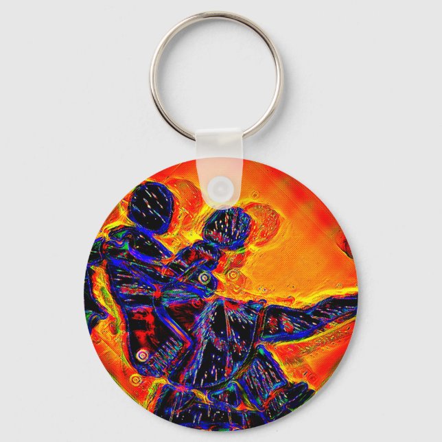 Porte-clés Porte - clé de clé Studio16 (Verso)