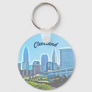 Porte-clés Porte - clé de Cleveland Ohio
