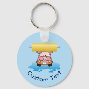 Porte-clés Porte - clé de cochon Carwash