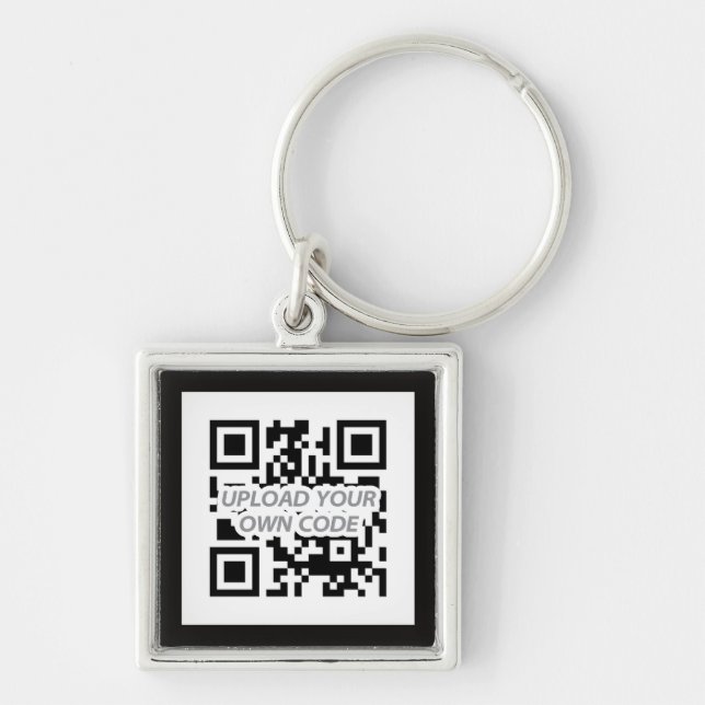 Porte-clés Porte - clé de code de Personalizable QR - trouvez (Devant)