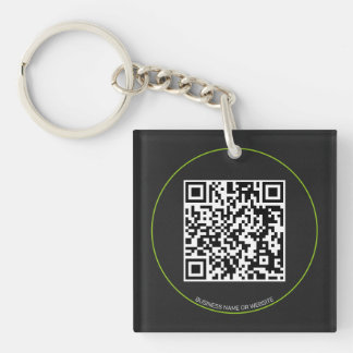 Porte-clés Porte - clé de code QR personnalisé