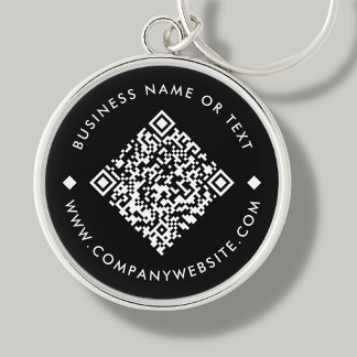Porte-clés Porte - clé de code QR personnalisé pour entrepris