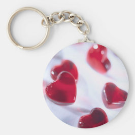 Porte-clés porte - clé de coeur de rousseur