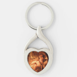 Porte-clés Porte - clé de coeur d'éléphants