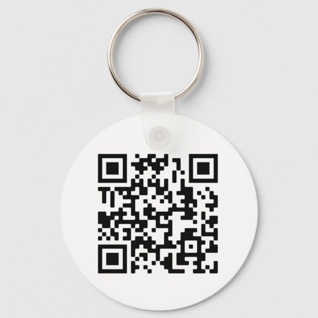 Porte-clés Porte - clé de conception de code QR (Recto)