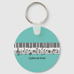 Porte-clés Porte - clé de conception de musique de piano