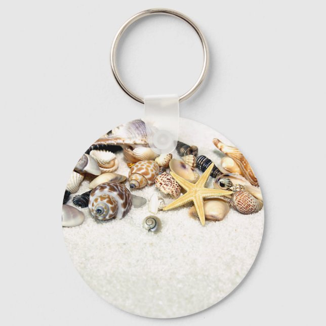 Porte-clés Porte - clé de coquillages (Recto)