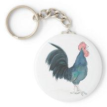 Porte - clé de coquillages Cock-a-doodle-doo