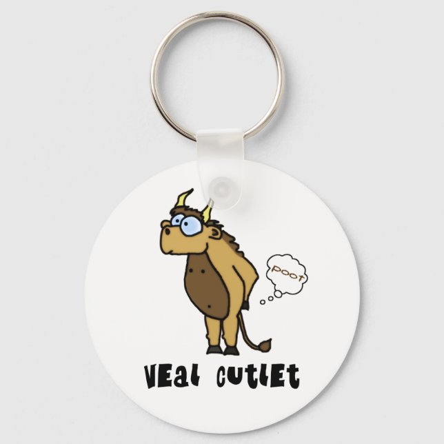 Porte-clés Porte - clé de côtelette de veau (Recto)