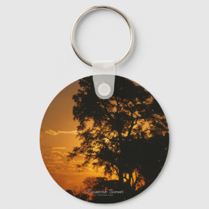 Porte-clés Porte - clé de coucher de soleil Savannah