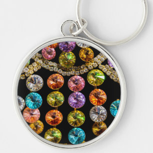Porte-clés Porte - clé de couleurs de bijoux