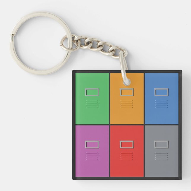Porte-clés Porte - clé de coutume de classeur (Devant)