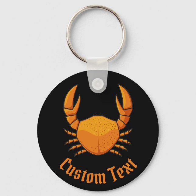 Porte-clés Porte - clé de crabe orange (Recto)