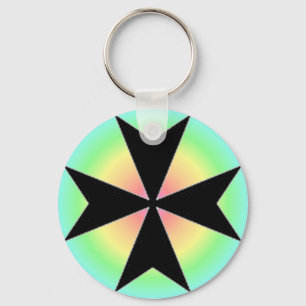 PORTE-CLÉS PORTE - CLÉ DE CROIX MALTAISE