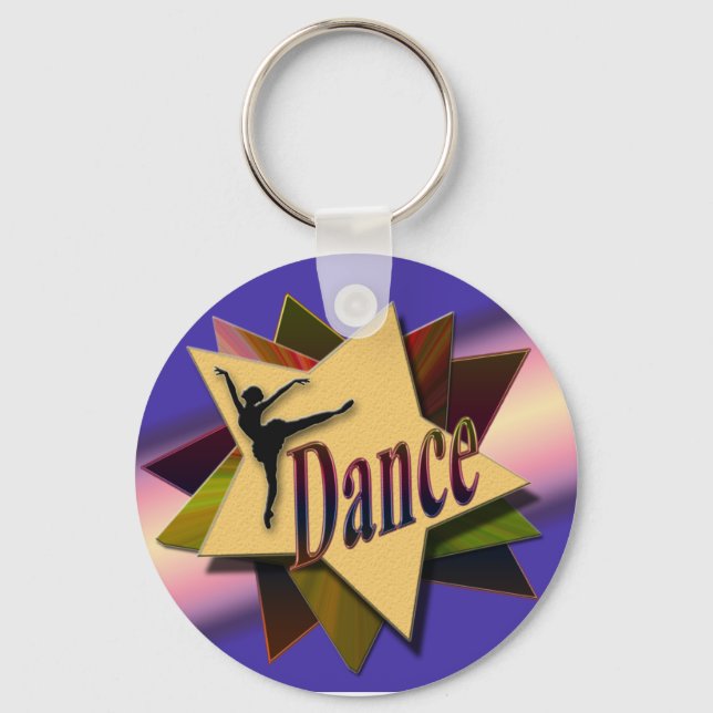 Porte-clés Porte - clé de danse (Recto)