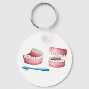Porte-clés Porte - clé de dentiers