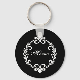Porte-clés Porte - clé de design Monogramme