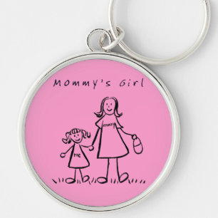 Porte-clés Porte - clé de dessin pour fille de maman