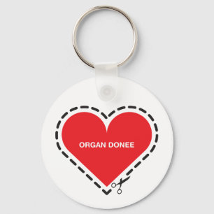Porte-clés Porte - clé de donataire d'organe
