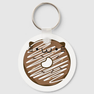 Porte-clés Porte - clé de Donut Chocolat