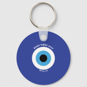 Porte-clés Porte - clé de Evil Eye Good Vibes uniquement