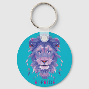 Porte-clés Porte - clé de fierté de bisexualité