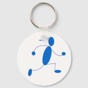 Porte-clés Porte - clé de fille de coureur