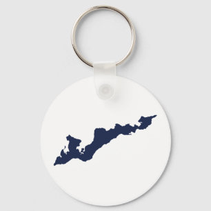 Porte-clés Porte - clé de Fishers Island - Bleu
